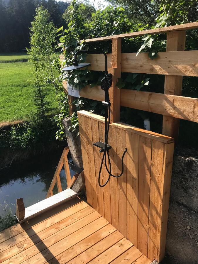 Apartment Erlauf - Ursprung, - 6 Personen, Outdoorsauna mit Bachzugang Mitterbach Exterior foto